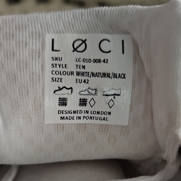 Loci Ten Vegan Logo High-Top Sneakers - Picture 10 of 16